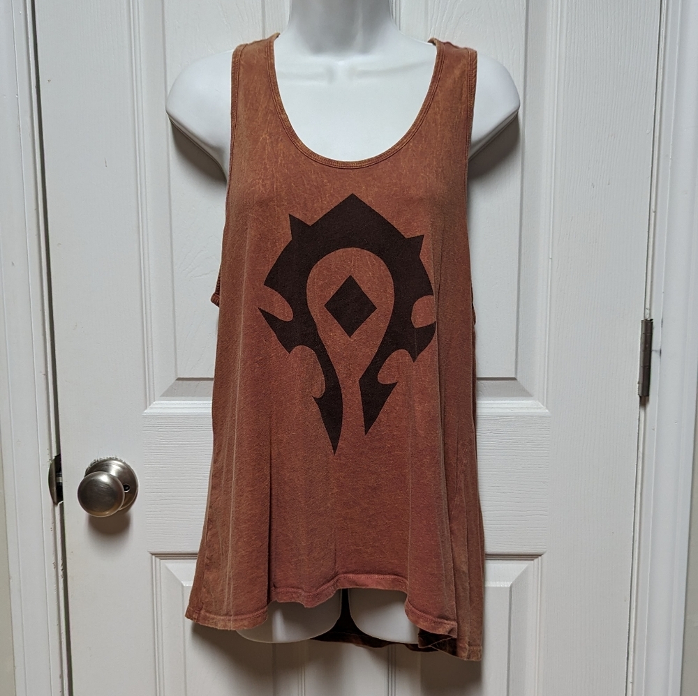 World of Warcraft For The Horde ladies tank top | Size Medium | Blizzard Gaming